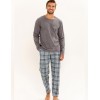 Пижама мужская со штанами Taro 3296 STUART, Цвет: серый, Размеры: L, изображение 2