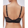 Бюстгальтер бралетт Alles CHIARA GOLD M bralette черный, Цвет: черный, Размеры: 65D, изображение 2