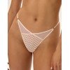Трусики стринги Esotiq OHARA 41740 пудровый, Цвет: пудровый, Размеры: S