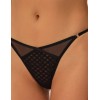 Трусики стринги Esotiq OHARA 41740 черный, Цвет: черный, Размеры: M