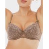 Бюстгальтер балконет пуш-ап Honey H06-14-L капучино, Цвет: капучино, Размеры: 70A