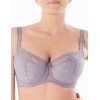 Бюстгальтер балконет Honey H37-17-L серый жемчуг, Цвет: серый жемчуг, Размеры: 70C