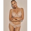 Полумягкий кружевной бюстгальтер Kinga ALICE 930-BC светло-бежевый, Цвет: светло-бежевый, Размеры: 65F, изображение 6