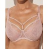 Мягкий кружевной бюстгальтер Kinga ALICE 931-SC светло-бежевый, Цвет: светло-бежевый, Размеры: 95H