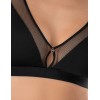 Бюстгальтер бралетт без косточек Mioocchi ORNELLA 8195 nero, Цвет: nero (черный), Размеры: 70B, изображение 3