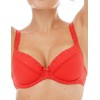 Бюстгальтер балконет Sermija 121-09-L красный, Цвет: красный, Размеры: 70A