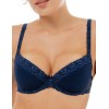 Бюстгальтер балконет Sermija 121-09-L синий сапфир, Цвет: синий сапфир, Размеры: 75A