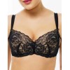 Бюстгальтер балконет пуш-ап Sermija 171-16-L чёрный, Цвет: чёрный, Размеры: 75B