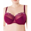 Бюстгальтер полумягкий Sermija ROZALIJA 182-21-L гранатовое вино, Цвет: гранатовое вино, Размеры: 65F