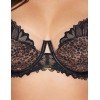 Бюстгальтер полумягкий Ava WILD 2132 PU Black Panther, Цвет: леопард, Размеры: 75C, изображение 3