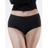 Трусы слипы миди бесшовные Julimex AIR MAXI черный, Цвет: черный, Размеры: S