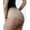 Кружевные бесшовные трусы слипы Julimex BELLIE бежевый, Цвет: бежевый, Размеры: S, изображение 2
