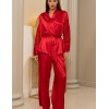 Шёлковый костюм тройка Mia-Amore MARJORY 3966 красный, Цвет: красный, Размеры: XS