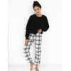 Теплая пижама Sensis MEREDITH, Цвет: черный, Размеры: M, изображение 4