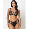 Трусики бразилиана Subtille MADLEN BLACK brazilian, Цвет: черный, Размеры: M, изображение 3