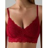 Кружевной бюстгальтер топ Ysabel Mora 10701 красный, Цвет: красный, Размеры: M