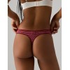 Набор трусов стрингов Ysabel Mora 19010 (2 шт) розовый + бордовый, Цвет: розовый + бордовый, Размеры: S, изображение 4