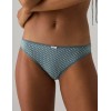 Набор трусов бразилиана Ysabel Mora 19016 (2 шт) серо-голубой + белый, Цвет: серо-голубой + белый, Размеры: S