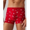 Рождественский набор боксеры + носки Ysabel Mora 20385, Цвет: красный, Размеры: M, изображение 2