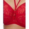 Бюстгальтер кружевной мягкий Alles CHIARA M красный, Цвет: красный, Размеры: 70F, изображение 4