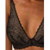 Кружевной бюстгальтер бралетт Esotiq 41731 OPRAH черный/бежевый, Цвет: черный/бежевый, Размеры: 70E, изображение 4