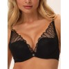 Кружевной бюстгальтер пуш-ап Esotiq 41777 OLYVIA черный, Цвет: черный, Размеры: 65G