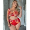 Бюстгальтер с мягкой чашкой Kris Line SWEETHEART soft full cup, Цвет: красный+оранжевый, Размеры: 100I, изображение 6