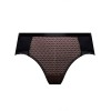 Трусики бразилиана Mefemi RENEE Brazyliany, Цвет: чёрно-бежевый, Размеры: L, изображение 6