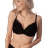 Бюстгальтер с пуш-ап вкладышами Mefemi ROBERTA P-UP черный, Цвет: черный, Размеры: 65E, изображение 4