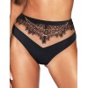 Трусы бразилиана Novika HARPER brazyliany черный, Цвет: черный, Размеры: 3XL