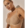 Бюстгальтер с мягкими чашками Kinga CLARA 744-SC бежевый, Цвет: бежевый, Размеры: 100C, изображение 3