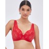 Бюстгальтер бралетт Alles ADORE M Bralette Red, Цвет: красный, Размеры: 65D, изображение 4
