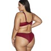 Трусы бразилиана Ava NOVATO 1030 brazilian Ruby, Цвет: рубин, Размеры: 2XL, изображение 4
