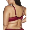 Бюстгальтер полумягкий Ava NOVATO 1030 PU Ruby, Цвет: рубин, Размеры: 75F, изображение 2