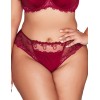 Трусы бразилиана Ava NOVATO 1030 brazilian Ruby, Цвет: рубин, Размеры: 2XL
