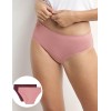 Набор хлопковых трусов Dim BODY TOUCH 0DFQ (2 шт) розовый и бордовый, Цвет: розовый/бордовый, Размеры: L/XL, изображение 4