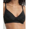Кружевной бюстгальтер без косточек Dim DAILY DENTELLE 0DFF черный, Цвет: черный, Размеры: 80D
