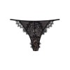 Кружевные трусики стринги Esotiq 41764 OKSANA черный/бежевый, Цвет: черный/бежевый, Размеры: S, изображение 4