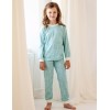 Хлопковая пижама для девочек Taro ABI 3273-3274-01, Цвет: бирюзовый, Размеры: 104, изображение 2