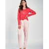Хлопковая женская пижама Taro AMALIA 3235-01, Цвет: малиновый, Размеры: L, изображение 2