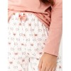 Подростковая пижама из хлопка Taro POLLY 3285-01, Цвет: персиковый, Размеры: 146, изображение 3
