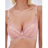 Бюстгальтер с вкладышами пуш-ап Alles NUDE ROSE P-UP, Цвет: пудра, Размеры: 60E