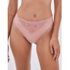 Завышенные трусики стринги Alles NUDE ROSE stringi classic, Цвет: пудра, Размеры: S
