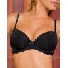 Бюстгальтер балконет пуш-ап Amelie MICROLACE 8030 черный, Цвет: черный, Размеры: 70A