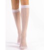 Полупрозрачные гольфы Fiore 2144/G LINEA 15 den, Цвет: белый, Размеры: UN, изображение 2