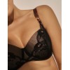Бюстгальтер с мягкой чашкой Kinga 1147-SC MIRAGE черный, Цвет: черный, Размеры: 80B, изображение 3