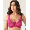 Кружевной бюстгальтер Kris Line BLUSH Soft Lace, Цвет: фуксия, Размеры: 65DD, изображение 3