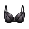 Бюстгальтер с мягкой чашкой Mefemi ROXANE M черный, Цвет: черный, Размеры: 70H, изображение 6