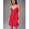 Сорочка короткая атласная Mia-Amore JOANNA 7310 красный, Цвет: красный, Размеры: M