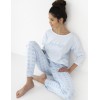 Женская пижама Sensis MARINA, Цвет: голубой, Размеры: L